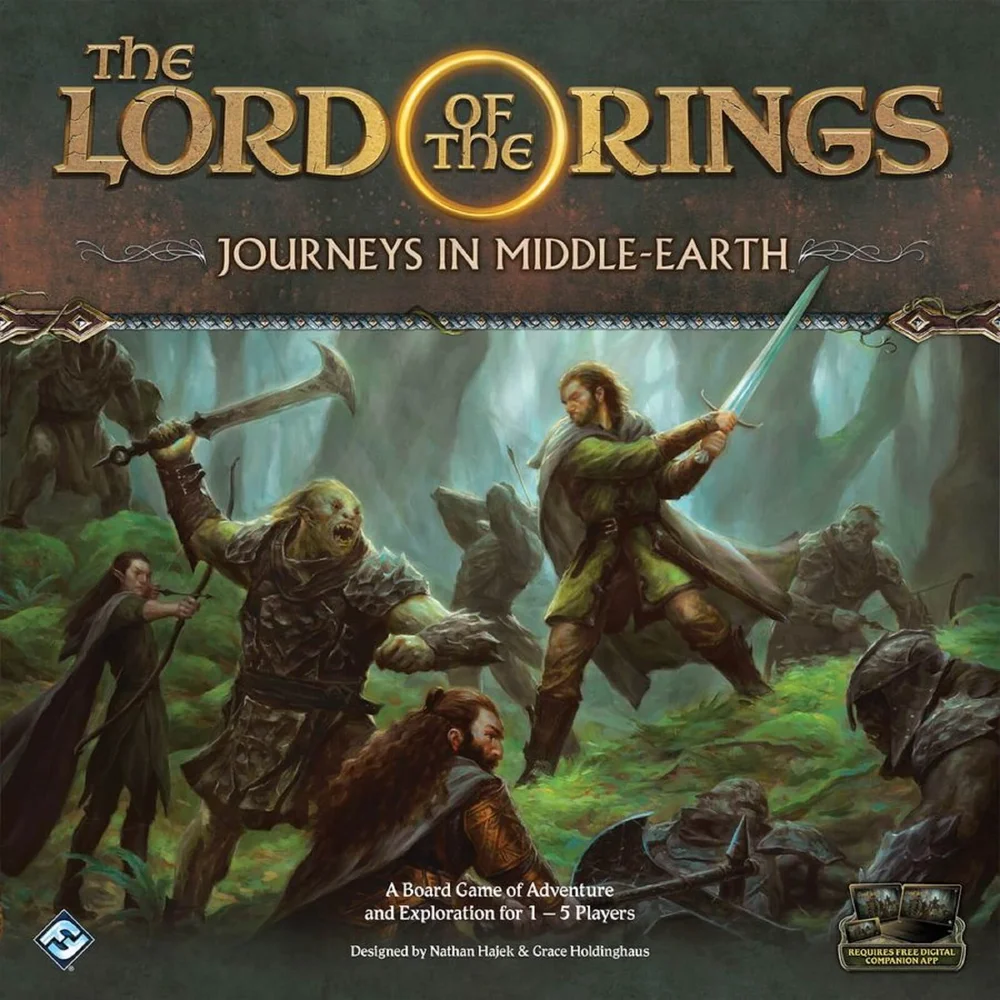 The Lord of the Rings: Journeys in Middle Earth Board Game Bild 1