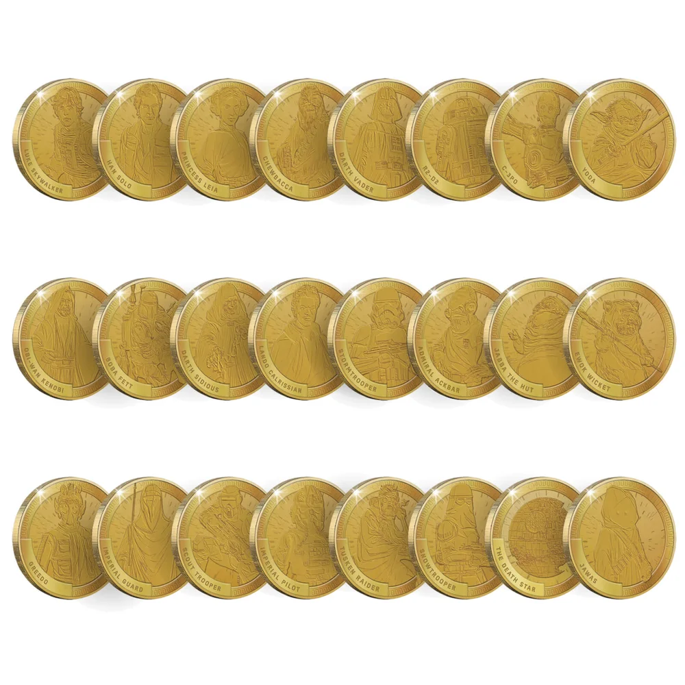 Star Wars Commemorative Collector's Coin (Set of 24) - Zavvi Exclusive Bild 1