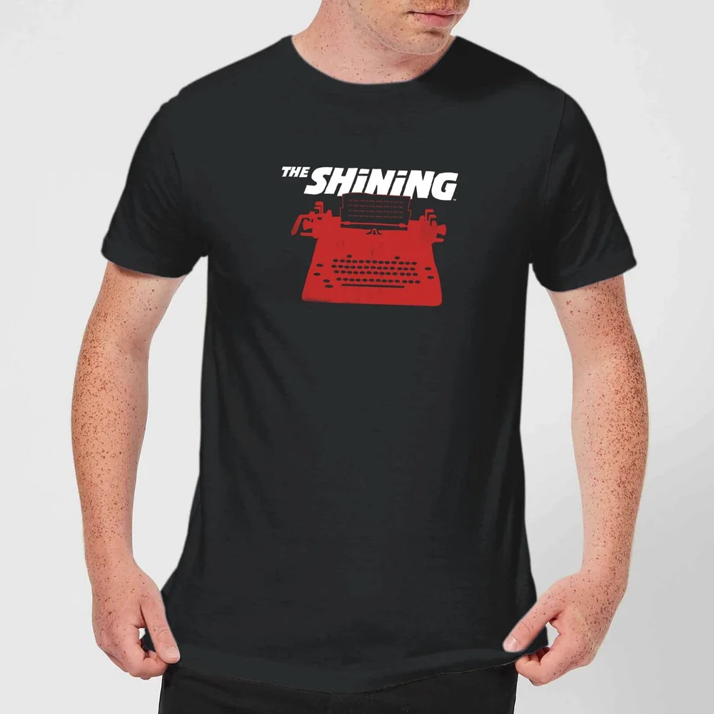 The Shining Red Typewriter Men's T-Shirt - Black - S - Schwarz Bild 1