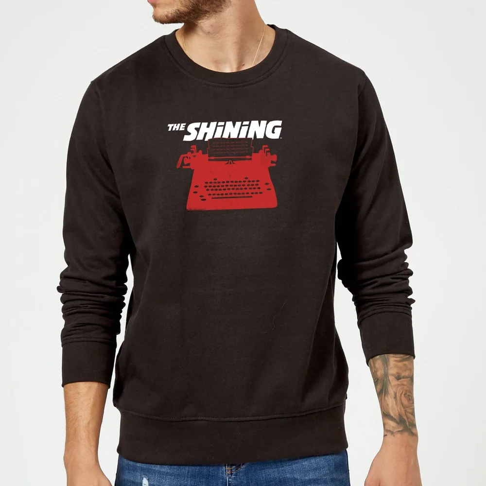 The Shining Red Typewriter Sweatshirt - Black - S - Schwarz Bild 1