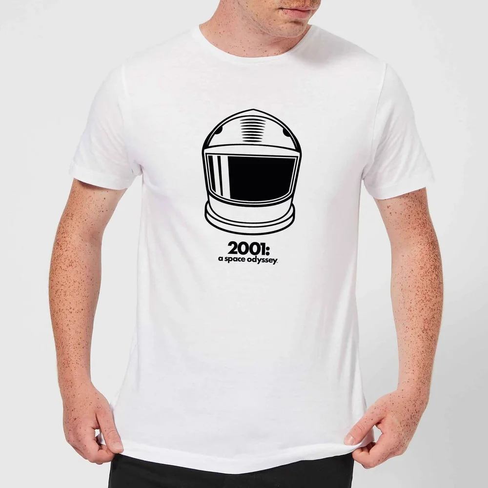 2001: A Space Odyssey Space Helmet Men's T-Shirt - White - S - Weiß Bild 1
