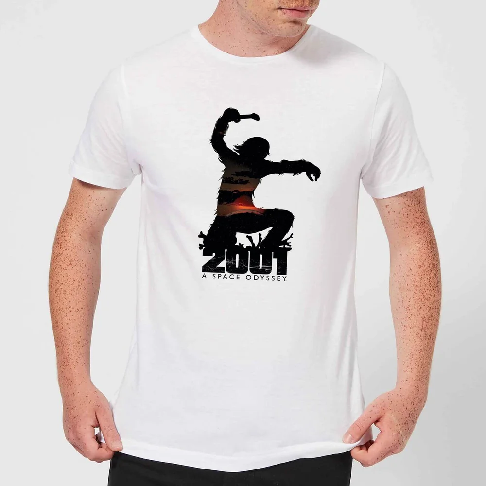 2001: A Space Odyssey Ape Logo Men's T-Shirt - White - S Bild 1