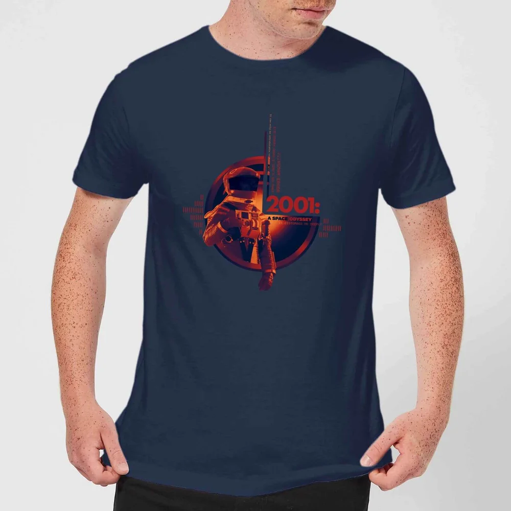 2001: A Space Odyssey Retro Space Suit Men's T-Shirt - Navy - S Bild 1