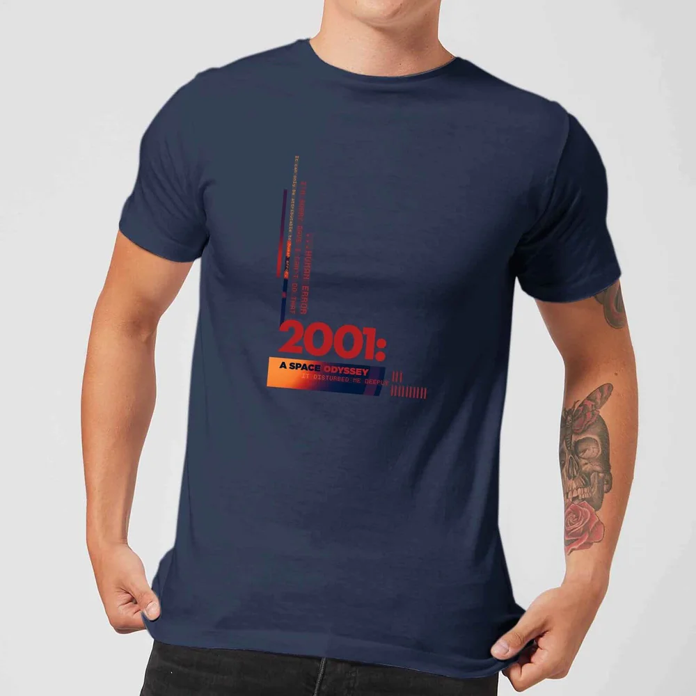 2001: A Space Odyssey Retro Logo Men's T-Shirt - Navy - S Bild 1