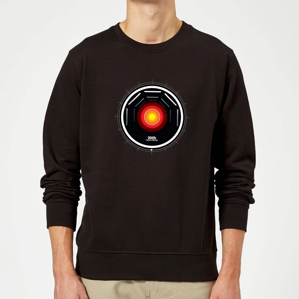 2001: A Space Odyssey Hal 9000 Stylised Eye Sweatshirt - Black - S Bild 1