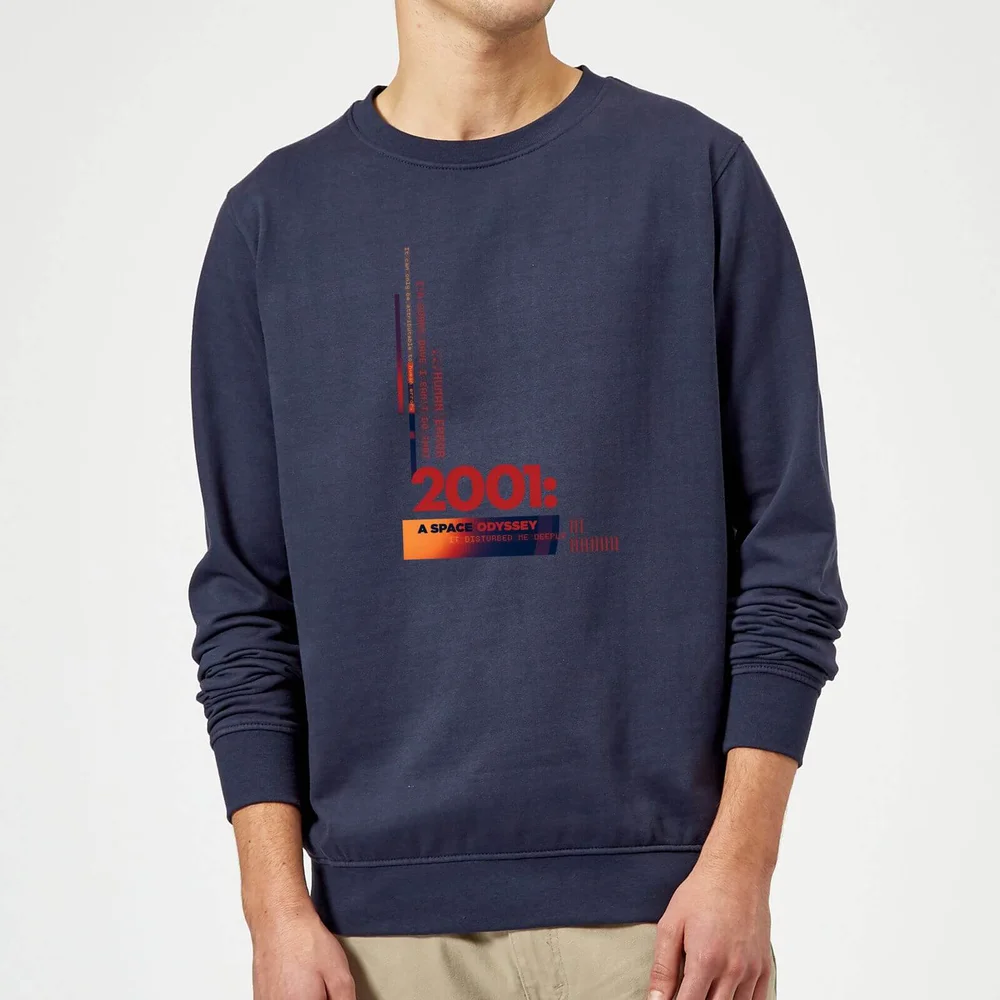 2001: A Space Odyssey Retro Logo Sweatshirt - Navy - S Bild 1