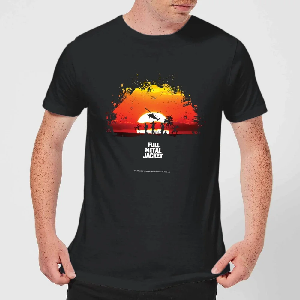 Full Metal Jacket Sunset Men's T-Shirt - Black - S Bild 1