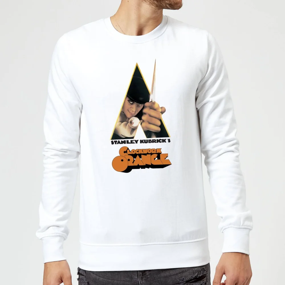 A Clockwork Orange A Clockwork Orange Poster (trim White) Sweatshirt - White - S Bild 1