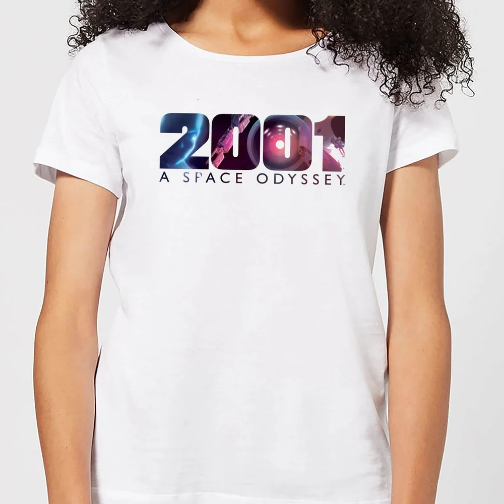 2001: A Space Odyssey 2001 HAL Logo Women's T-Shirt - White - S - Weiß Bild 1