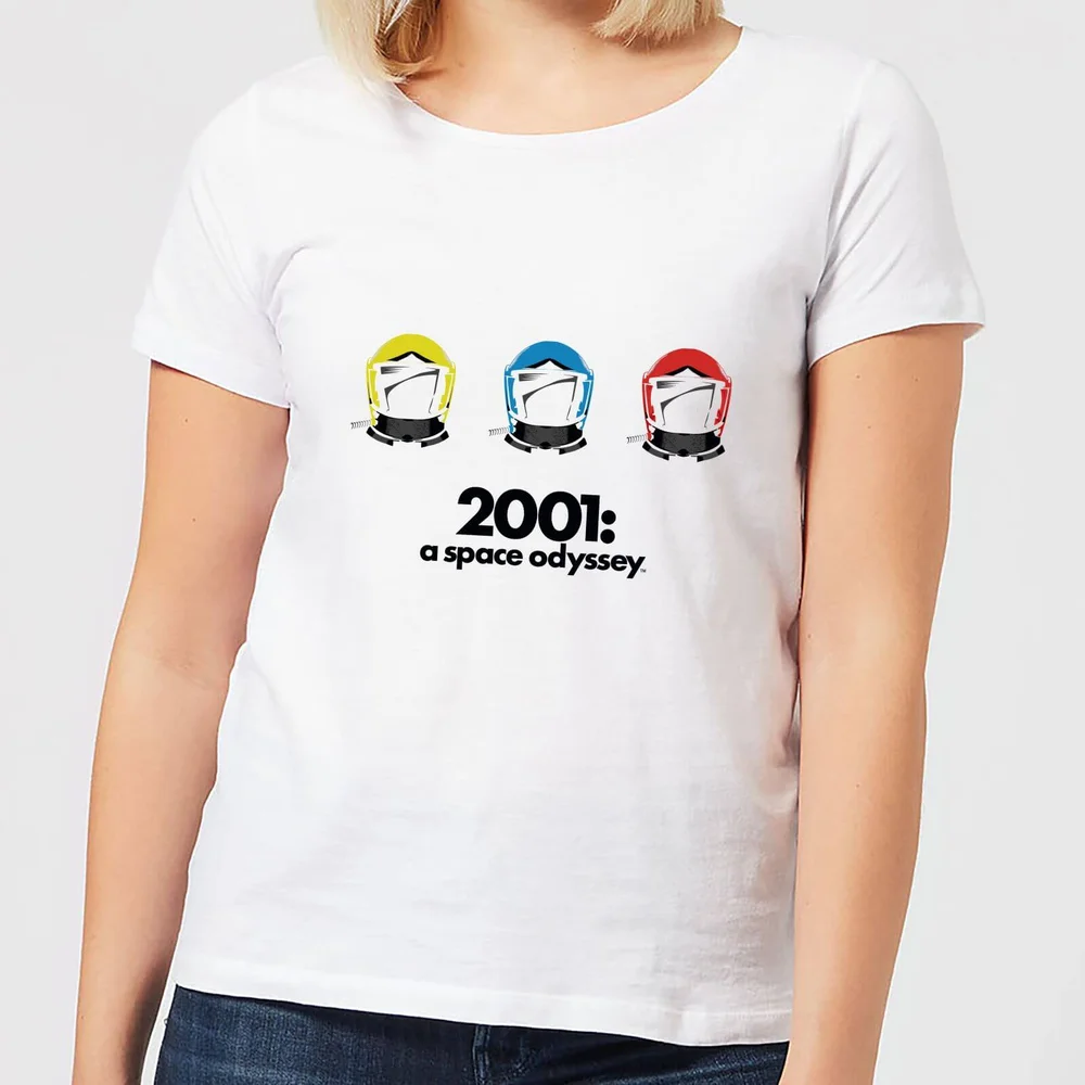 2001: A Space Odyssey Space Helmets Women's T-Shirt - White - S - Weiß Bild 1