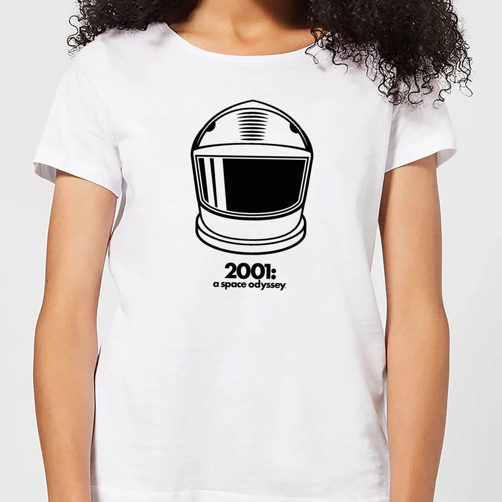 2001: A Space Odyssey Space Helmet Women's T-Shirt - White - S - Weiß Bild 1
