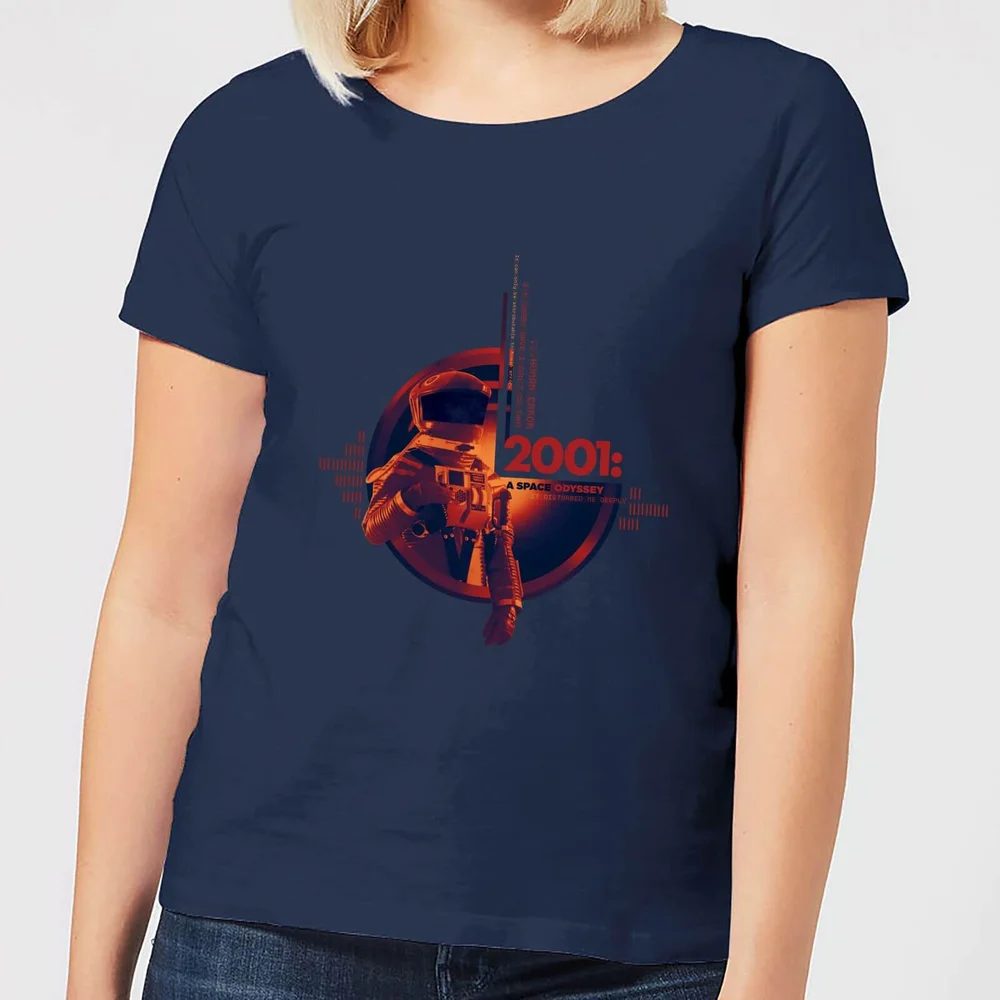 2001: A Space Odyssey 2001 Retro Space Suit Women's T-Shirt - Navy - S - Marineblau Bild 1