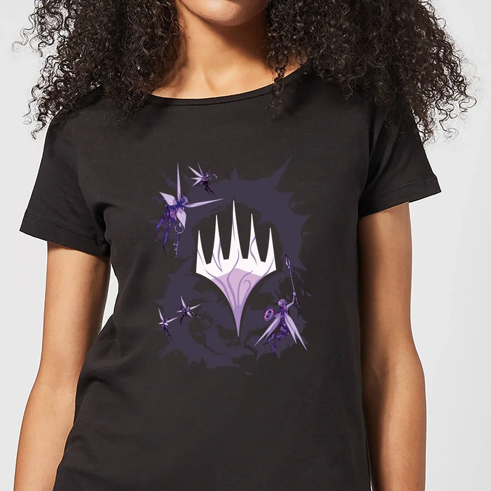 Magic The Gathering Throne of Eldraine Fairytale Women's T-Shirt - Black - XS Bild 1