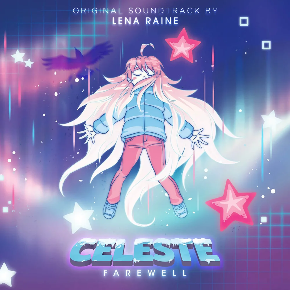 Celeste Farewell Video Game Soundtrack LP, transparent Bild 1