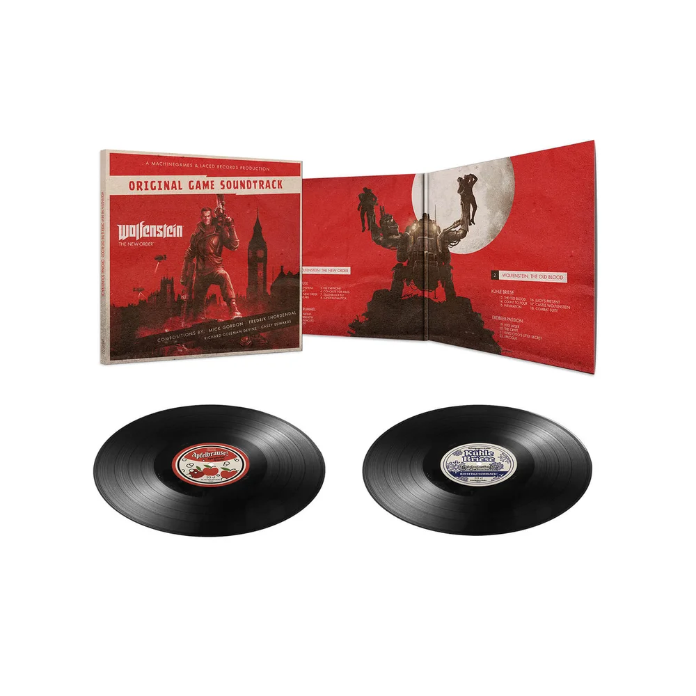 Wolfenstein: The New Order/The Old Blood Video Game Soundtrack Vinyl 2LP Bild 1
