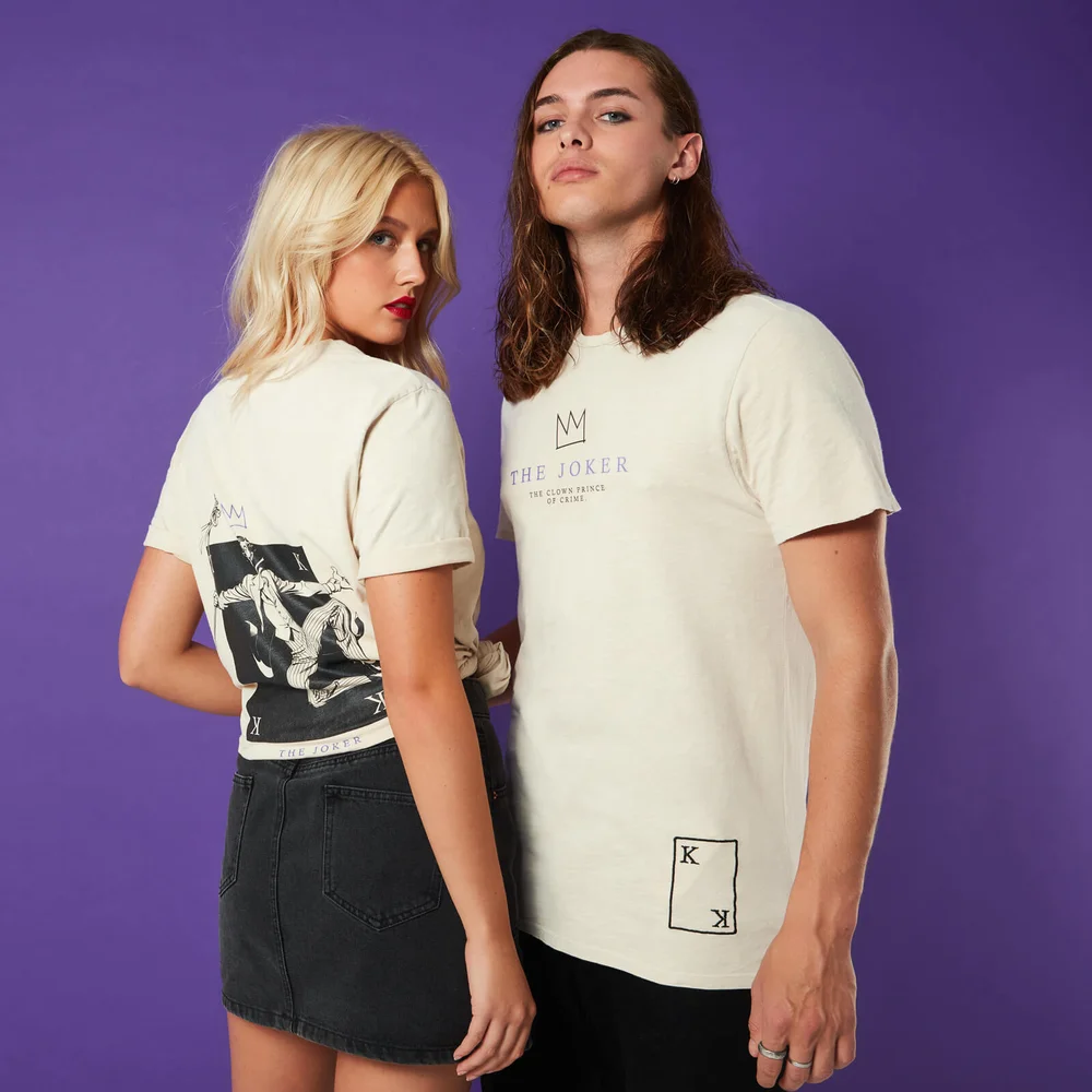 From Clown Prince To King Of Crime Unisex T-Shirt - Cream Vintage Wash - S Bild 1