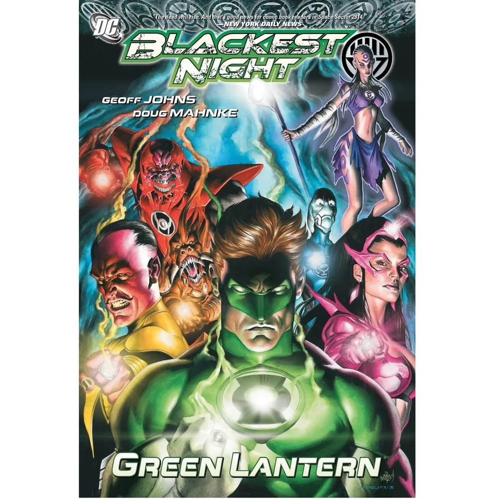 DC Comics Blackest Night Green Lantern Trade Taschenbuch Bild 1