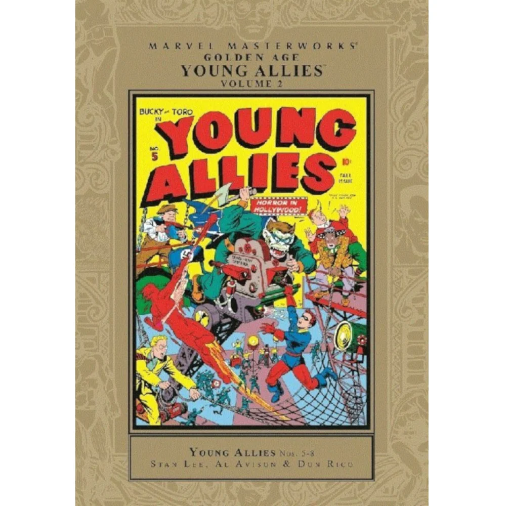 Marvel Masterworks Golden Age Young Allies Hardcover Vol 02 Bild 1