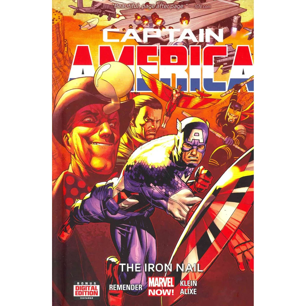 Marvel Captain America Prem Hardcover Vol 04 Iron Nail Bild 1