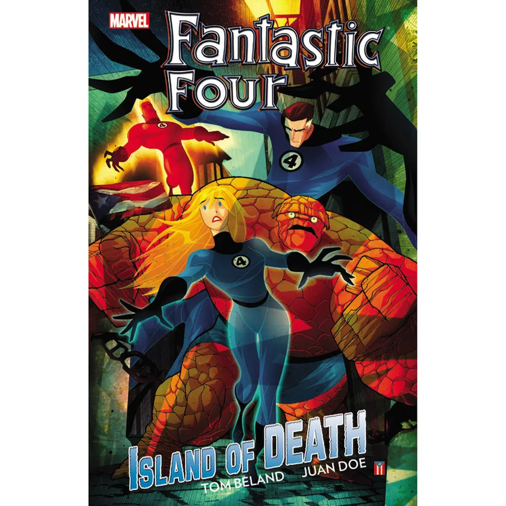 Marvel Fantastic Four Island Of Death Trade Taschenbuch Bild 1