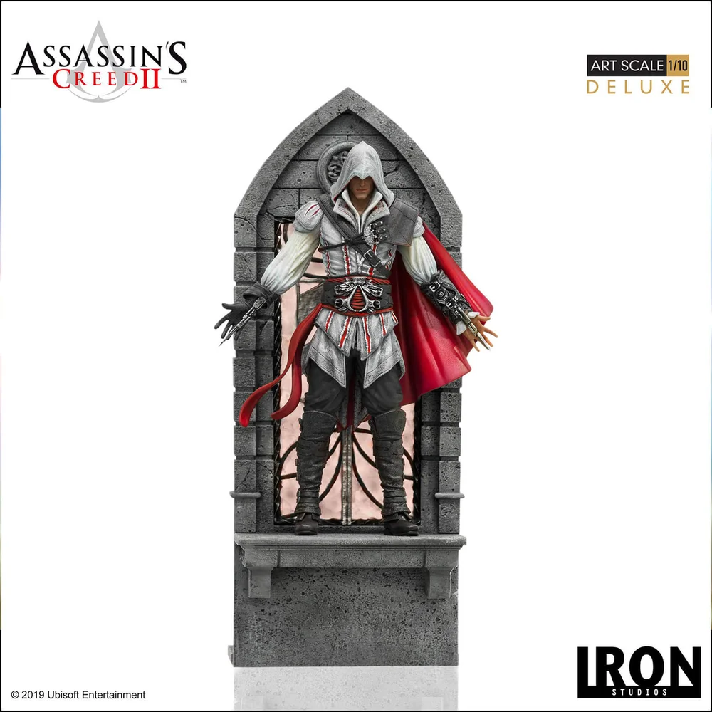 Iron Studios Assassin's Creed II Art Scale Statue 1/10 Ezio Auditore Deluxe 31cm Bild 1
