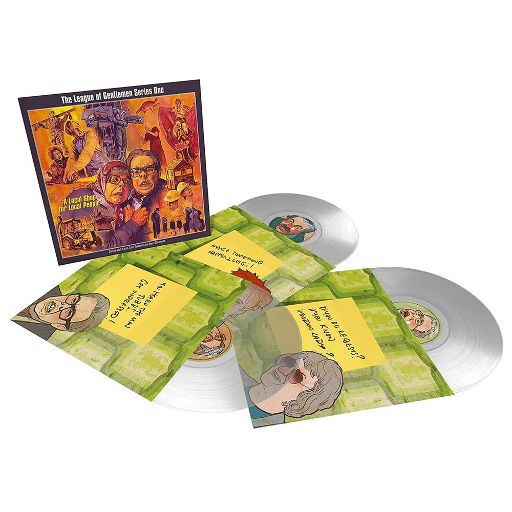 The League Of Gentlemen - Series One 'A Local Shop For Local People' - Clear Vinyl Bild 1
