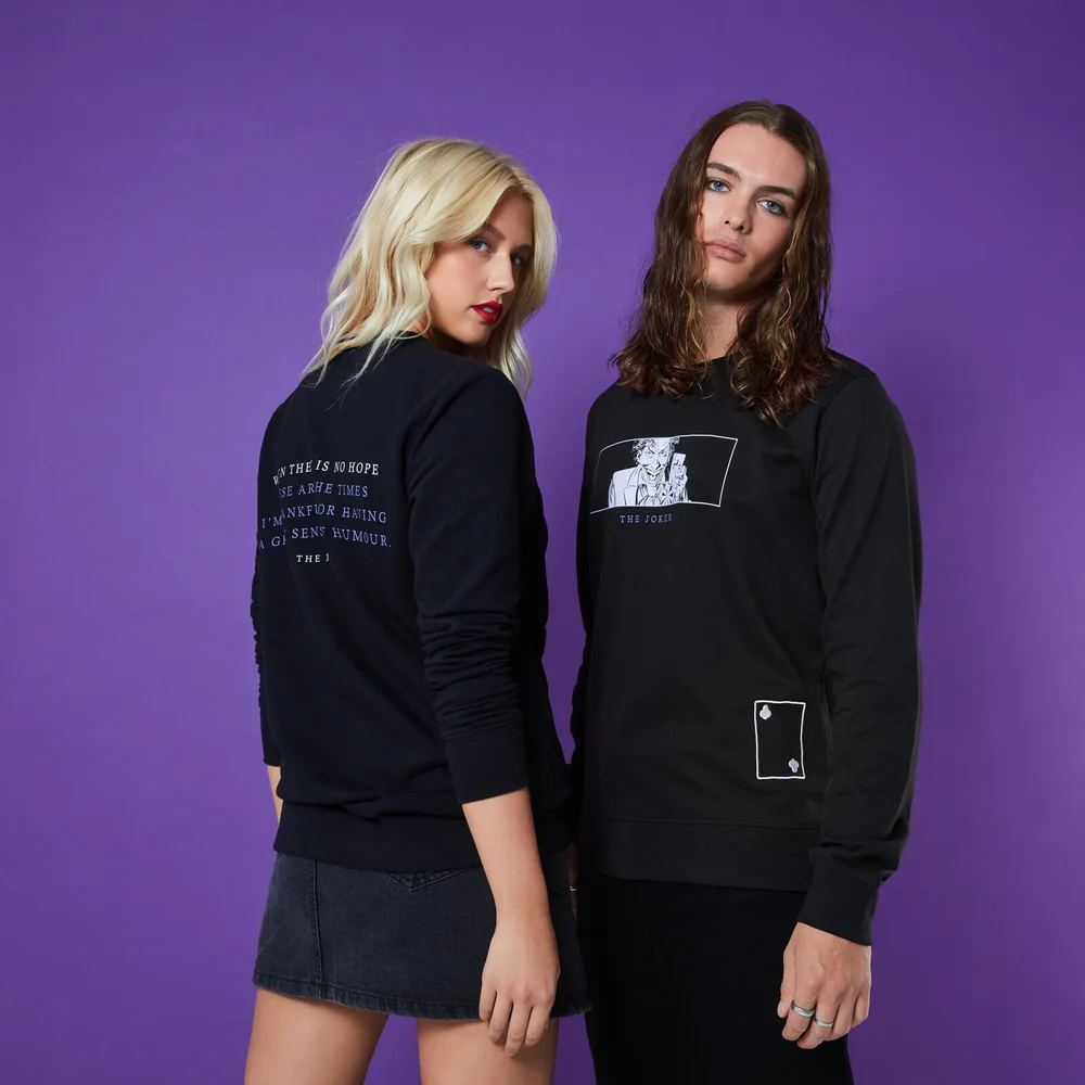 No Hope Club Unisex Sweatshirt - Black - S Bild 1