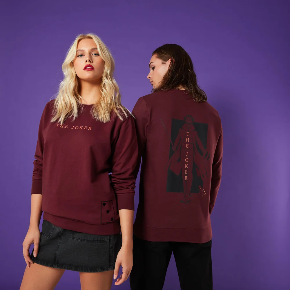 Heart Of The Fool Unisex Sweatshirt - Burgundy - S Bild 1