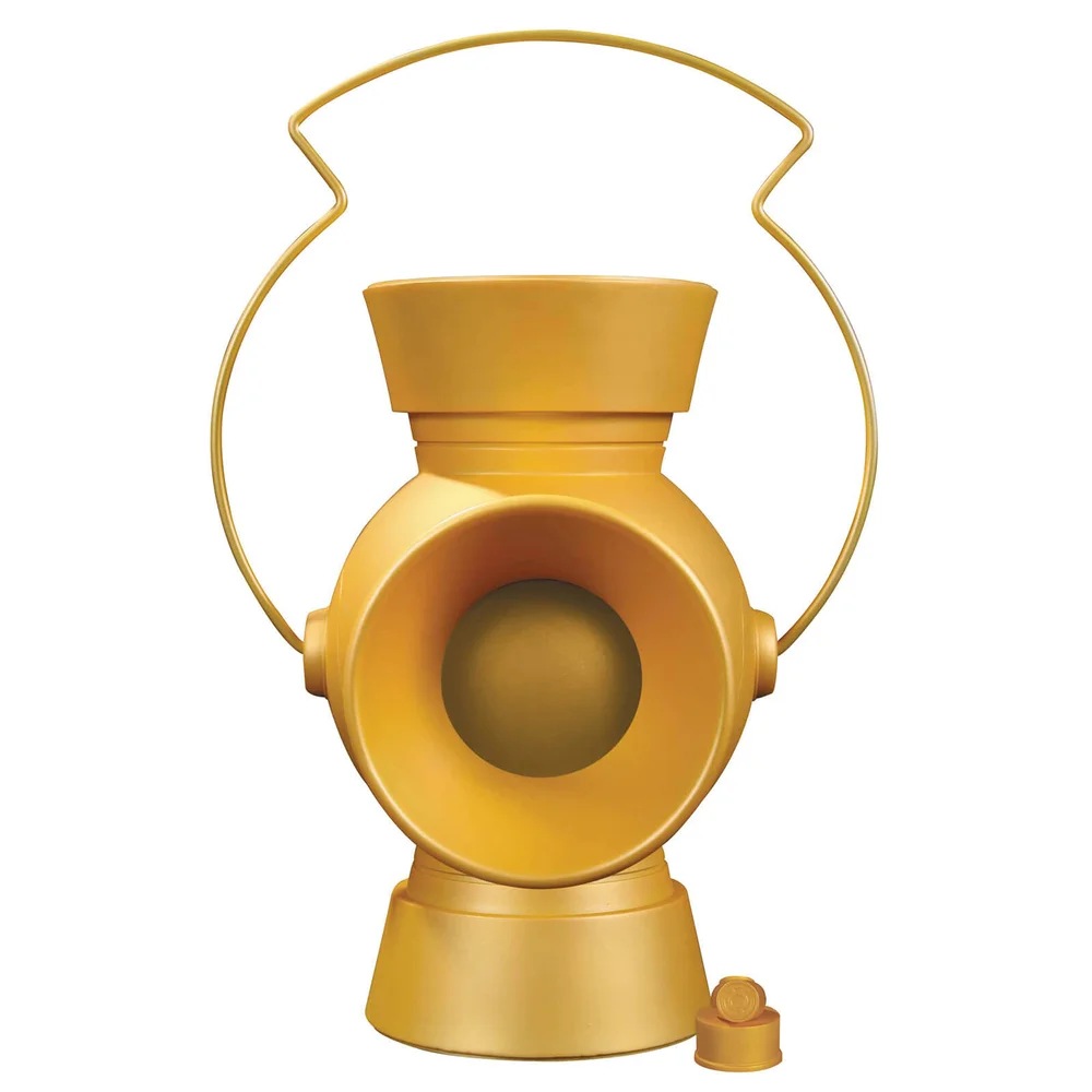 DC Collectibles Yellow Lantern 1:1 Power Battery Requisite mit Ring Bild 1