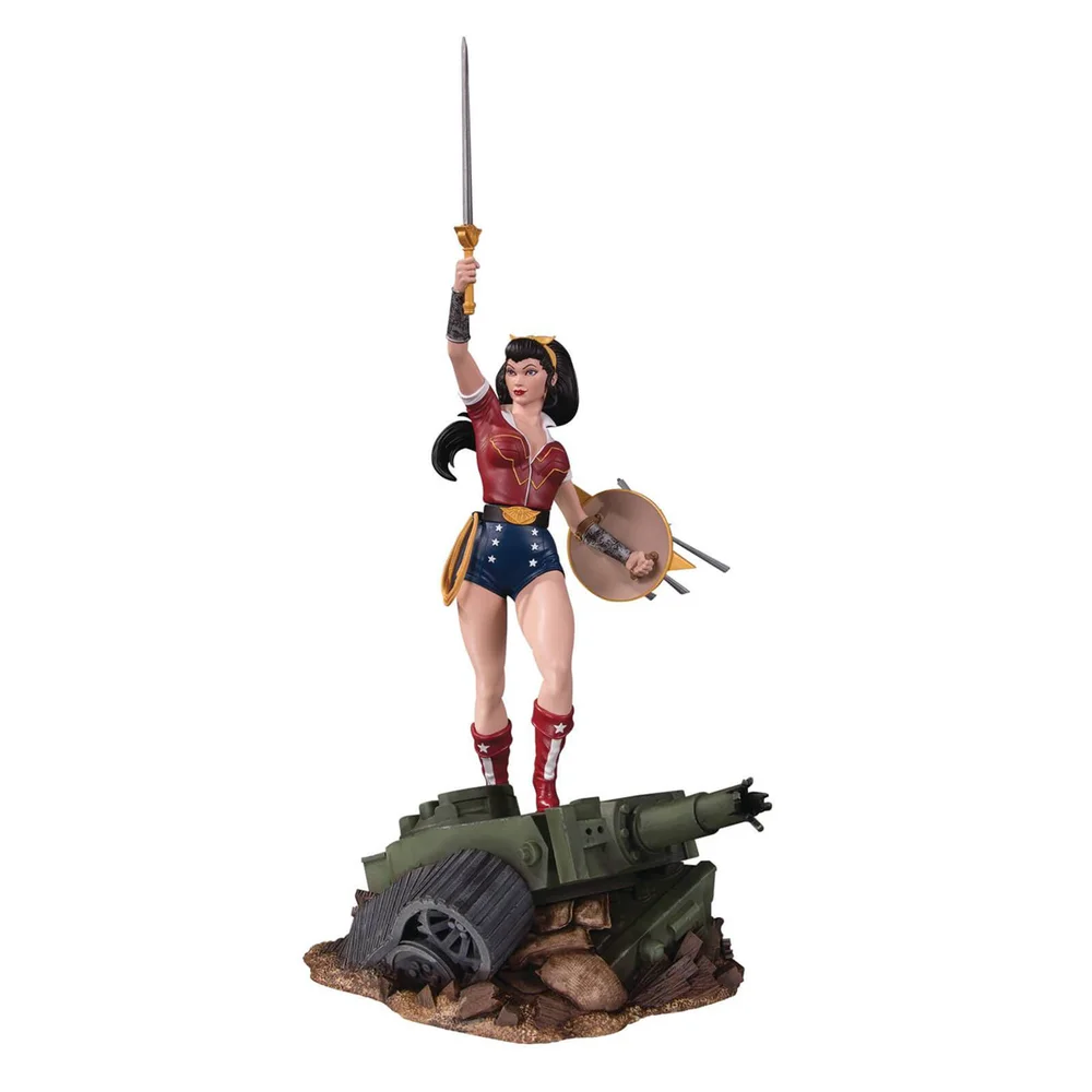 DC Comics Bombshells Wonder Woman Deluxe Statue Bild 1
