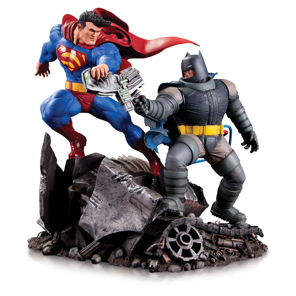 DC Collectibles DC Comics Batman Vs Superman Mini Battle Statue Bild 1