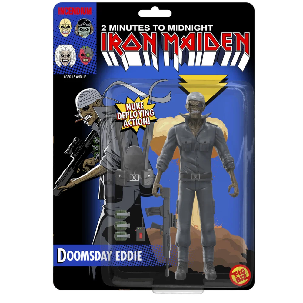 Iron Maiden Doomsday Eddie Fig Biz Action Figure Bild 1