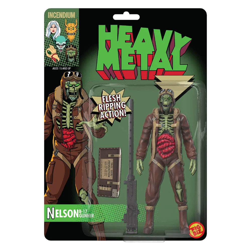 FigBiz Heavy Metal Nelson the B-17 Tailgunner Action Figure Bild 1