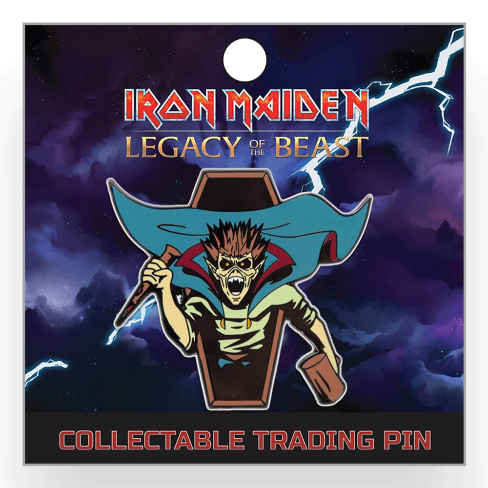 Iron Maiden Legacy of the Beast Reversnadel - Vampire Hunter Eddie Bild 1