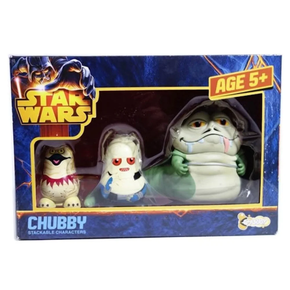 Star Wars Chubbies Jabbas Palace Figuren (stapelbare Charaktere) Bild 1