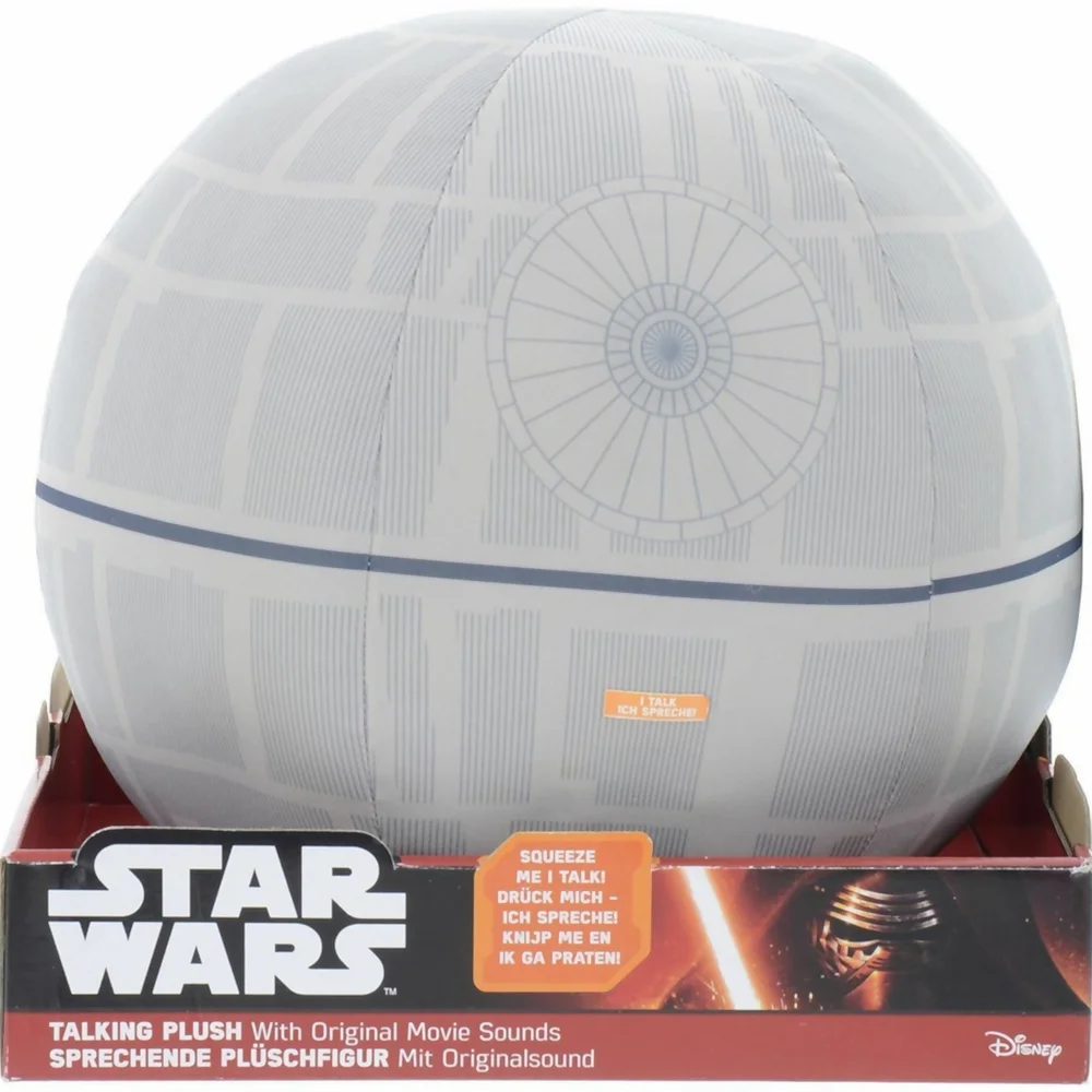 Star Wars Deluxe Plüsch - 30,5 cm sprechender, leuchtender Todesstern Bild 1