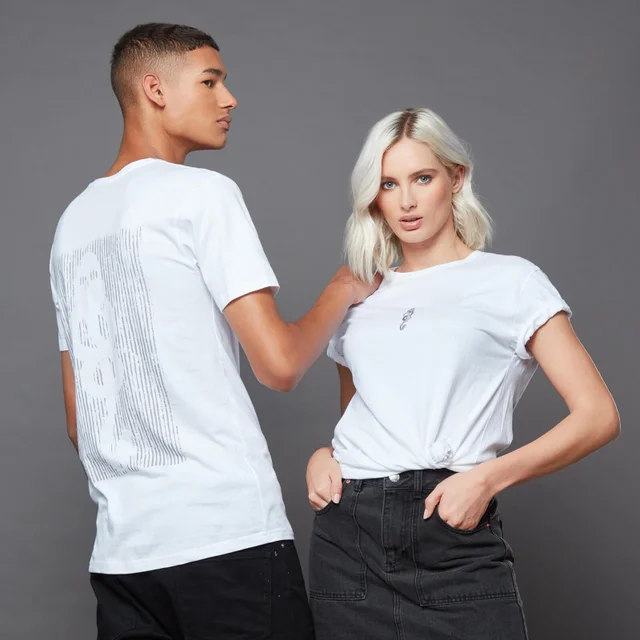 Harry Potter The Dark Arts Totesser Lines T-Shirt - Weiß