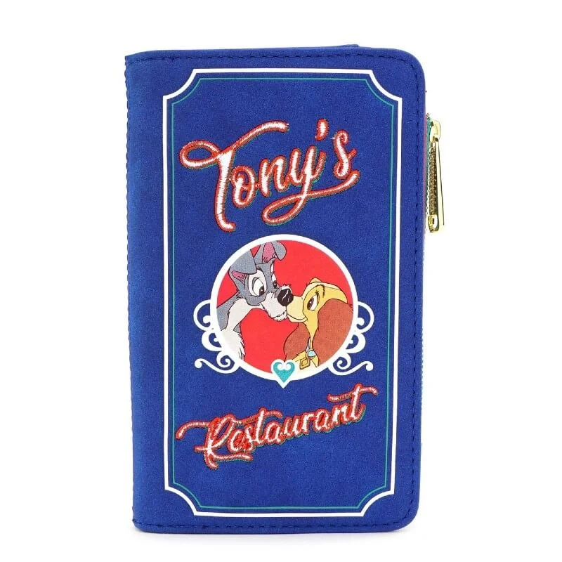 Loungefly Disney The Lady And The Tramp Tony'S Menu Wallet Bild 1