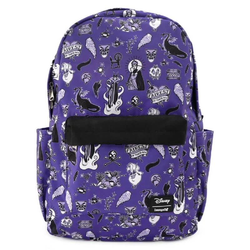 Loungefly Disney Villain Icons Aop Nylon-Rucksack Bild 1