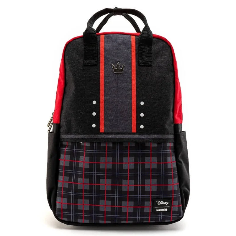Loungefly Disney Kingdom Hearts Sora Square Nylon-Rucksack Bild 1