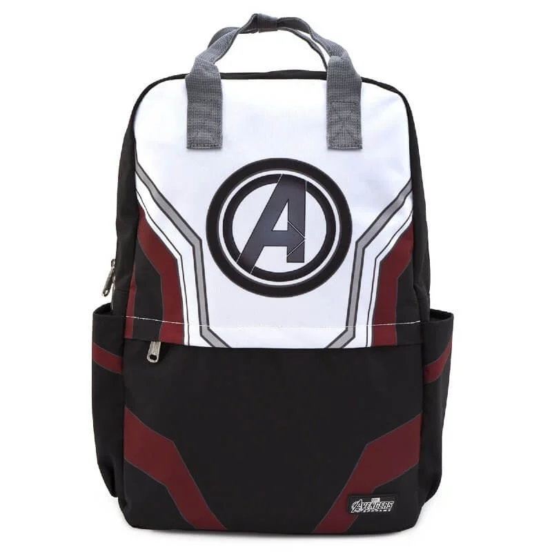 Loungefly Marvel Avengers End Game Suit Quadratischer Nylon-Rucksack Bild 1
