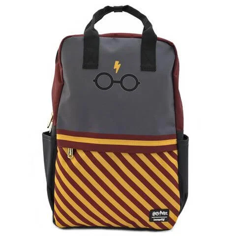 Loungefly Harry Potter Glasses Quadratischer Nylon-Rucksack Bild 1