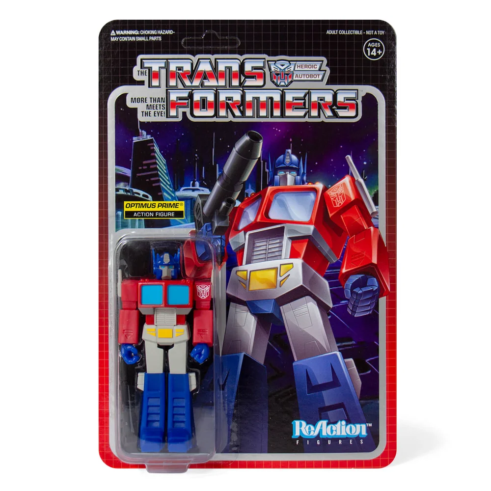 Super7 Transformers ReActionfigur - Optimus Prime Bild 1
