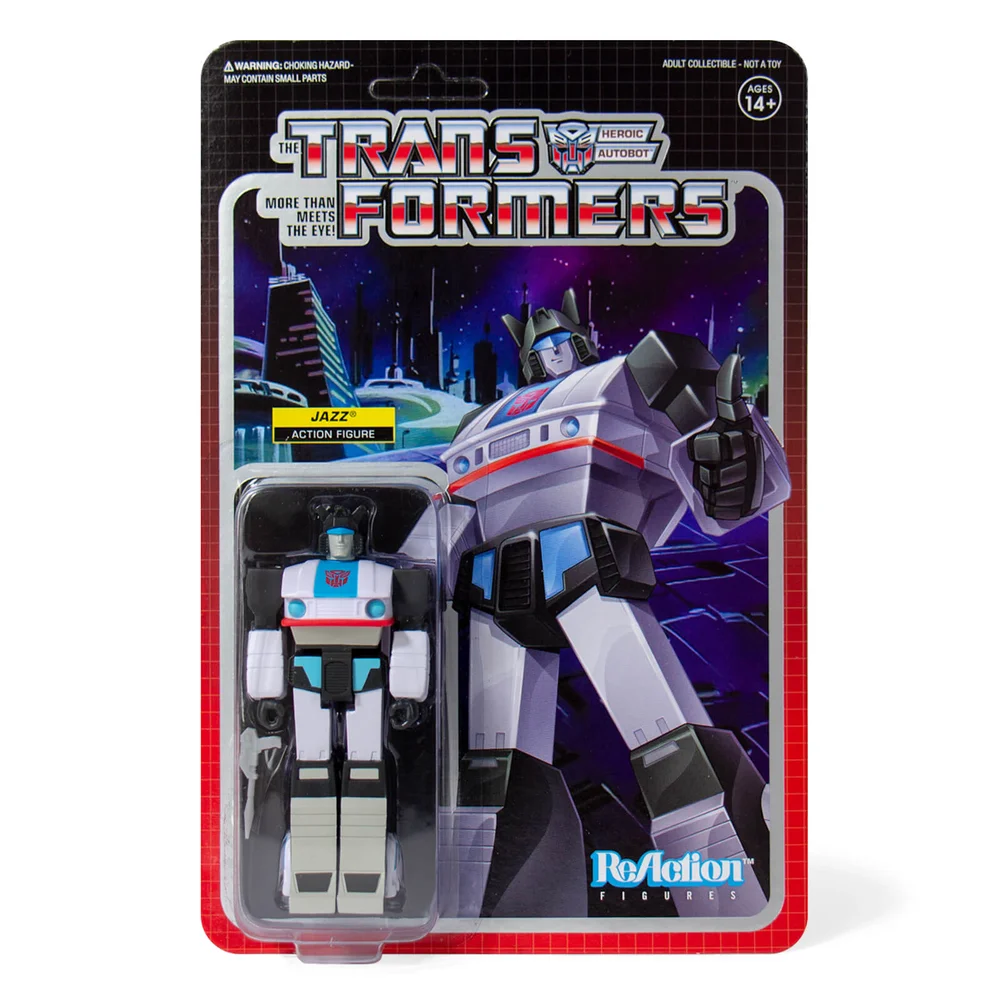 Super7 Transformers ReActionfigur - Jazz Bild 1