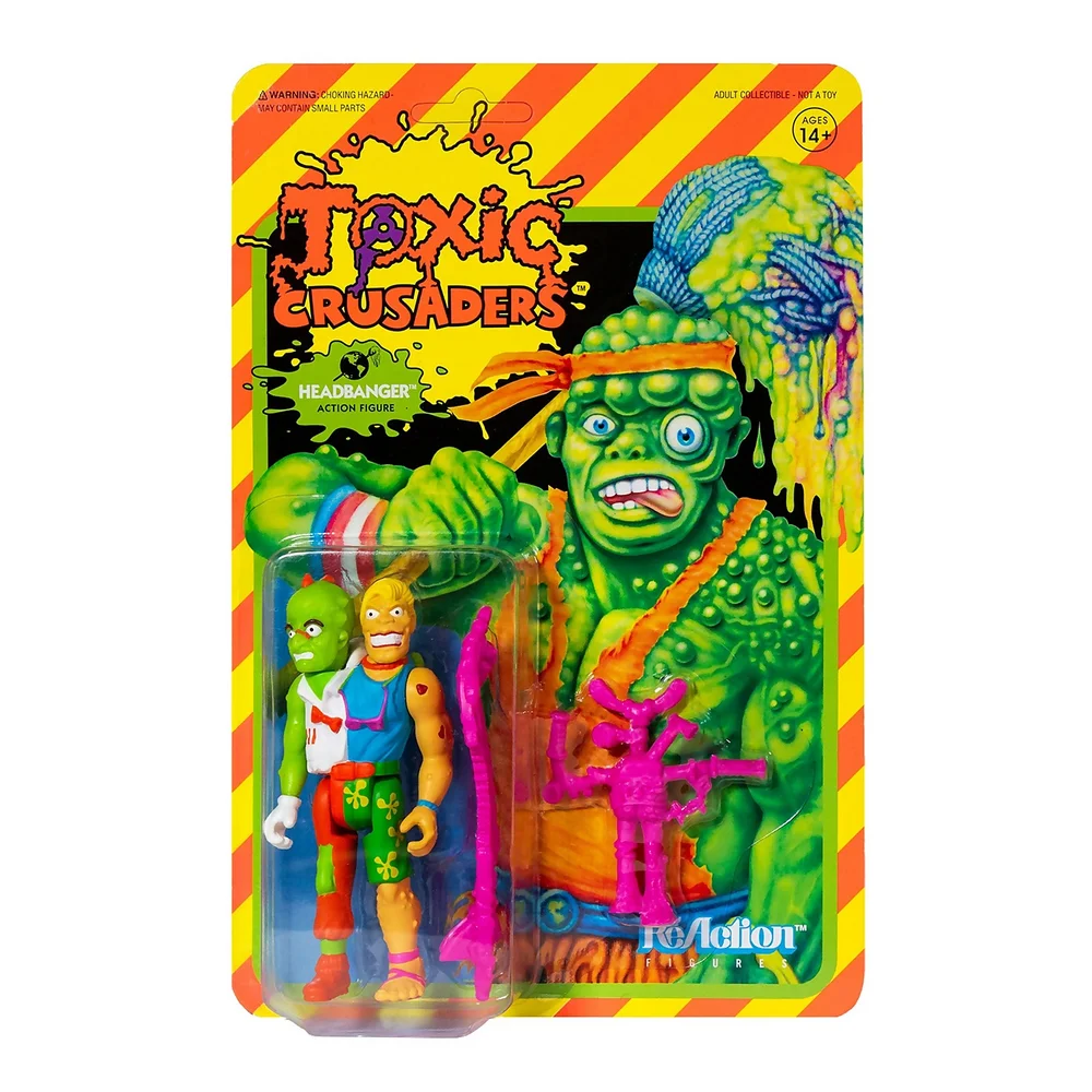 Super7 Toxic Crusaders ReActionfigur - Headbanger Bild 1