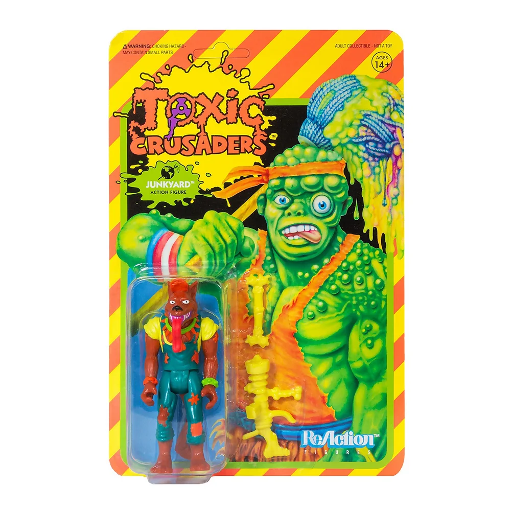 Super7 Toxic Crusaders ReActuin Figur - Junkyard Bild 1