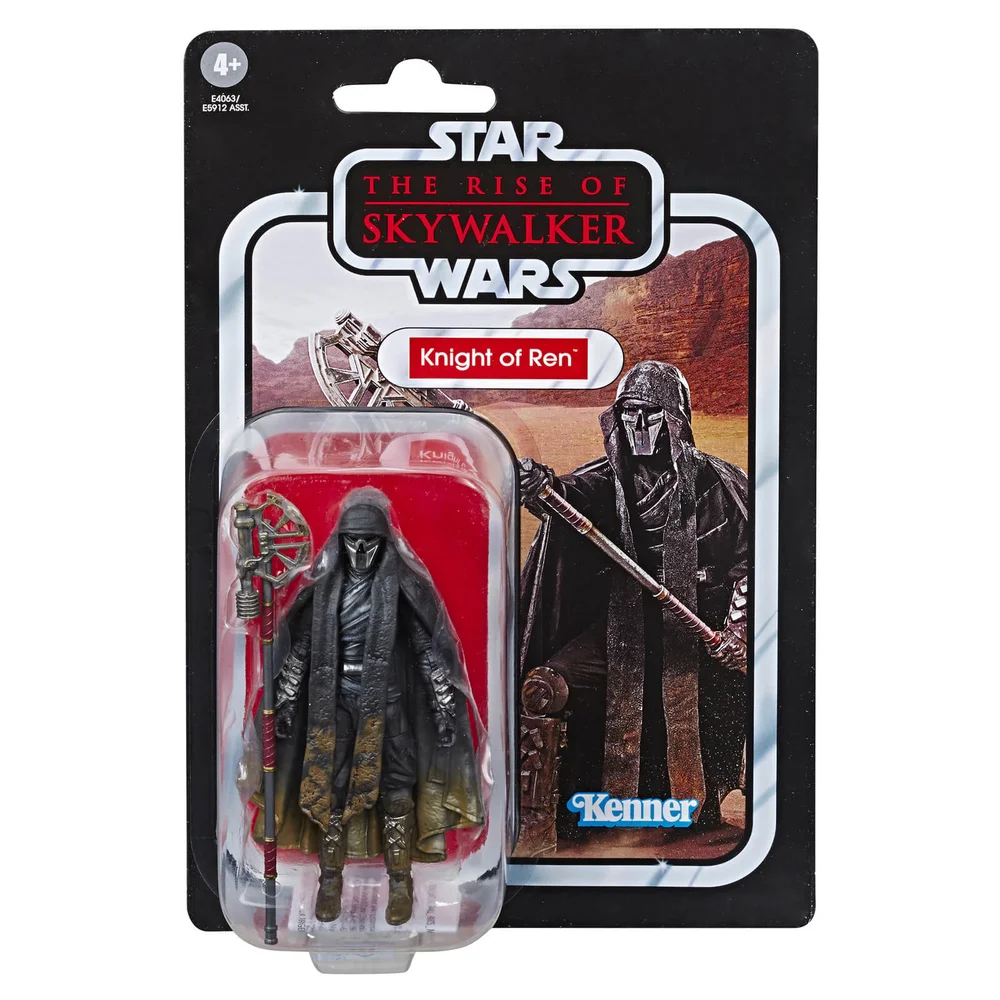 Hasbro Star Wars: The Rise of Skywalker The Vintage Collection Knight of Ren (Long Axe) 9,5 cm Actionfigur Bild 1