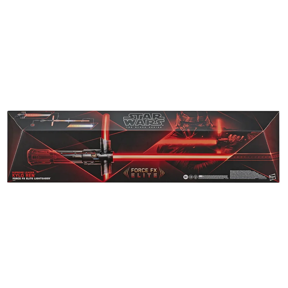 Hasbro Star Wars The Black Series Supreme Leader Kylo Ren Roleplay Force FX Elite Lightsaber Bild 1
