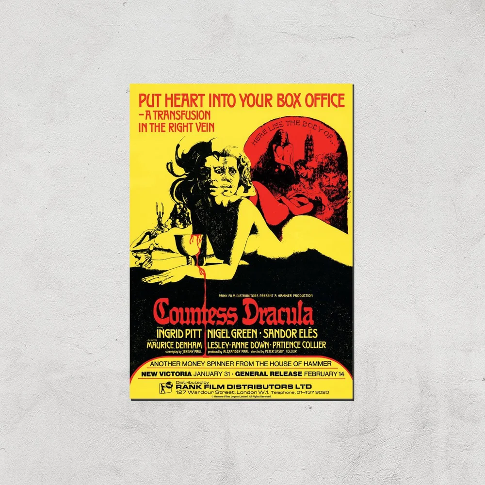 Countess Dracula Giclee Art Print - A2 - Print Only Bild 1
