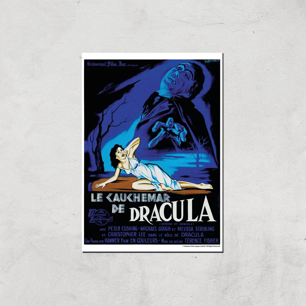 Le Cauchemar De Dracula Giclee Art Print - A4 - Print Only Bild 1